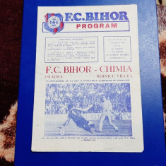 program FC Bihor - Chimia Rm. Valcea