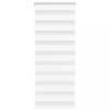 Jaluzea Zebra Gossi Alb 55x150 cm, Poliester, Latime Tesatura 50.9 cm, Rulou Dublu Strat, Montaj Fara Gaurire