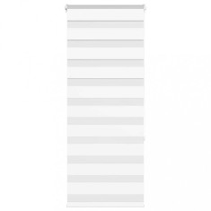 Gossi jaluzea tip zebra alb latime tesatura 50,9 cm poliester