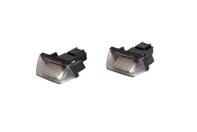 Set 2 Lampi LED placute numar Citroen C3, C4 si C5 foto