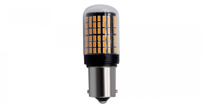 Bec led 1156 / BA15S / P21W frana / marsarier / semnalizare foto