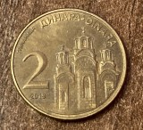 C50 - Moneda foarte veche - Serbia - 2 dinari - 2019