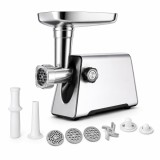 Cumpara ieftin Masina de tocat carne INOX, 3500W, functie reverse, 3 in 1 cu adaptor chiftele, carnati CAMPION PROFESSIONAL