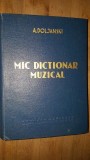 Mic dictionar muzical- A.Doljanski