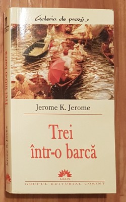 Trei intr-o barca de Jerome K. Jerome foto