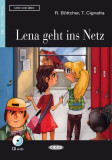 Lena geht ins Netz + CD (Niveau Zwei A2) - Paperback brosat - Black Cat Cideb