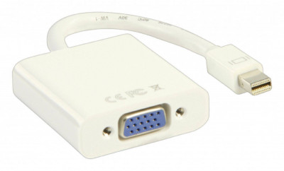 Cablu adaptor Mini Displayport - VGA 0.2m Valueline foto