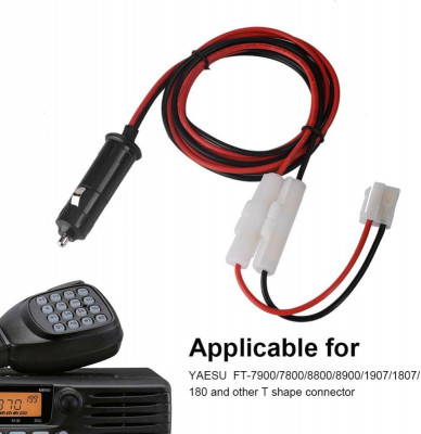 YSU 12V-14V 20A mufă masculin Adaptor brichetă Cablu de alimentare cu cablu Wi foto