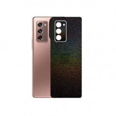 Set Folii Skin Acoperire 360 Compatibile cu Samsung Galaxy Z Fold 2 5G (2 Buc) - ApcGsm Wraps Galactic Rainbow