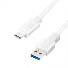 Cablu de date Logilink CU0177 USB 3.2 USB-A la USB-C 3m White foto