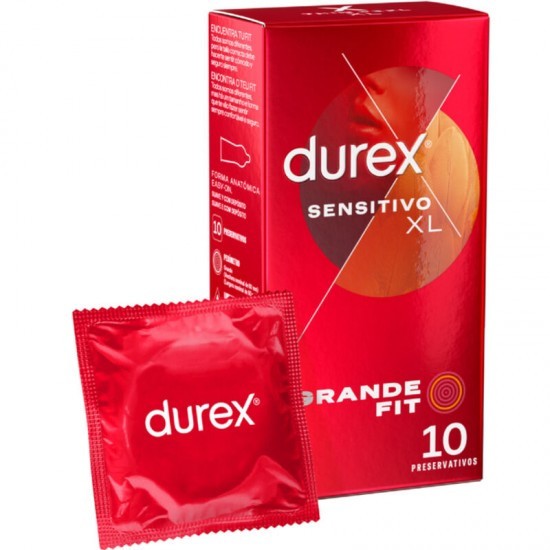 DUREX - PREZERVATIVE SENSITIVE XL 10 UNITĂȚI