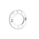 Ornament inox roata mijloc gol MTX