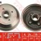 Tambur frana OPEL CORSA B (73, 78, 79) (1993 - 2002) TRW DB4006