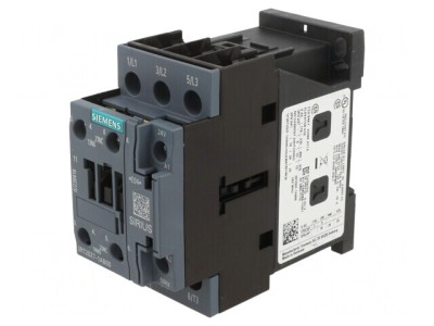Contactor 3 Polari 24VAC 32A NO NC foto