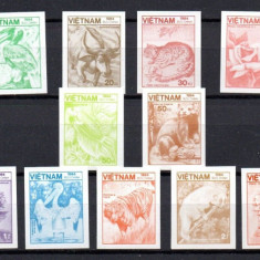 Vietnam 1984 - Fauna, flora, animale, plante, serie ndt neuzata
