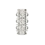 Manșon pentru penis B-SERIES, pentru stimulare intensă și &icirc;ngroșare, lungime 7 cm, culoare transparent (67-00014)