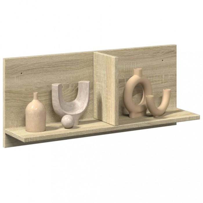 Gossi dulap de perete, stejar sonoma, 70x16,5x30 cm, lemn prelucrat