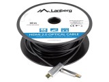 Cablu HDMI LANBERG 10m negru PVC HDMI 2.0 High Speed 4K HDR 3D ARC