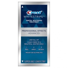 Benzi Crest 3D Whitestrips Professional Effects Advanced, 1 plic