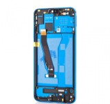 Display LCD Huawei Honor 8X Albastru + Rama Original