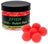 Pop Up Zfish Floating Boilies, Chilli &amp; Robin Red, 16mm, 50g