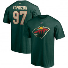 Minnesota Wild tricou de copii Kirill Kaprizov dark green - Dětské XL (14 - 16 let)