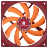 Ventilator Thermalright, 92mm, 2700 rpm, hydraulic bearing, 42.58 cfm, fara LED, 4pin PWM, maro - portocaliu, &quot;TL-9015R&quot; (timbru verde 0.18lei)