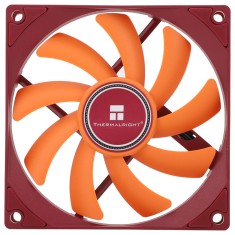 Ventilator Thermalright, 92mm, 2700 rpm, hydraulic bearing, 42.58 cfm, fara LED, 4pin PWM, maro - portocaliu, &quot;TL-9015R&quot; (timbru verde 0.18lei)