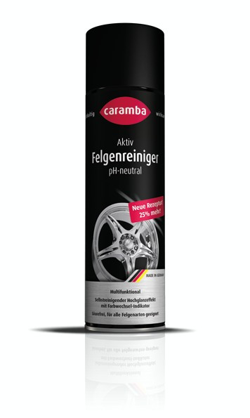 Spray curatat jante aliaj , jante otel si jante cromate Caramba, pH Neutru, 500ml Kft Auto