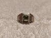 Rar INEL argint MASIV ornat SPLENDID cu PERIDOT vechi DE EFECT vintage SUPERB