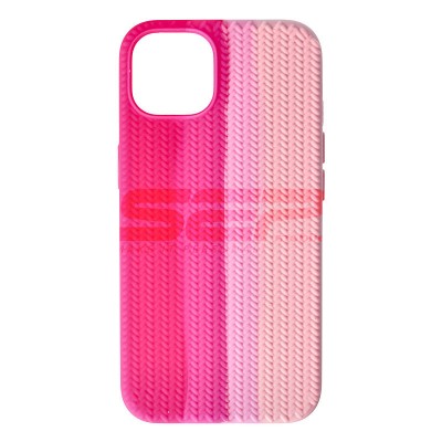 Toc silicon Woven Texture Apple iPhone 13 Lollipop foto