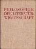 C6680N Philosophie der Literaturwissenschaft von Emil Ermatinger, 1930