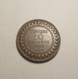 Tunisia 10 Centimes 1903 A Piesa Frumoasa, Europa