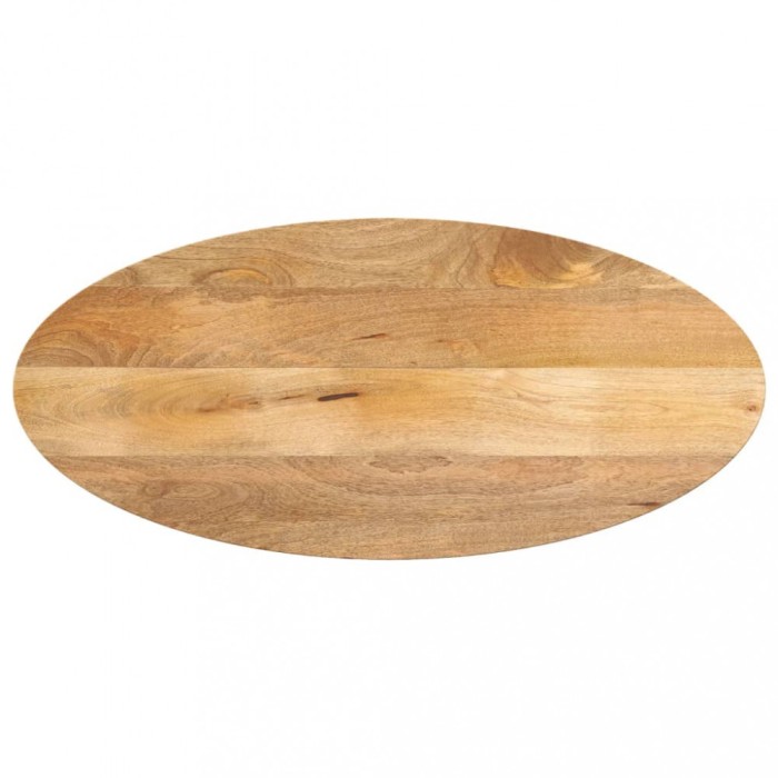 vidaXL Blat de masă oval, 140x50x3,8 cm, lemn masiv de mango 370855