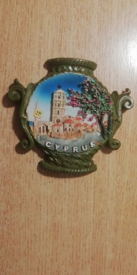 D4 - Magnet frigider - tematica turism - Cipru 4 foto