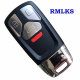 Carcasa cheie smart ,after market,compatibila cuu Audi 3+1buton,fara logo