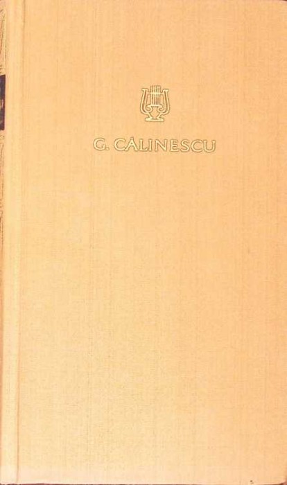 OPERE VOL.2 POEZII-GEORGE CALINESCU-160963