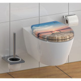 SCH&Uuml;TTE Capac toaletă eliberare rapidă / silențios &quot;SUNSET SKY&quot;