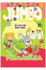 Jumbo - Carte de colorat: Primavara | Roxana Geanta foto