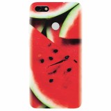 Husa silicon pentru Huawei Y6 Pro 2017, S Of Watermelon Slice