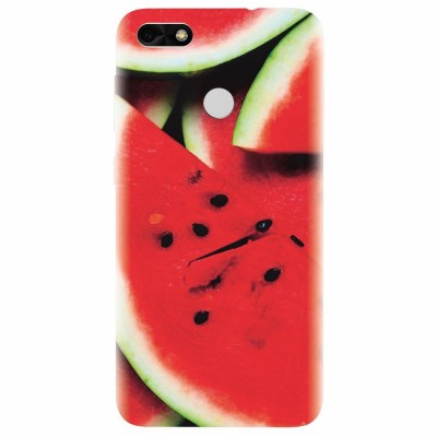 Husa silicon pentru Huawei P9 Lite, S Of Watermelon Slice foto