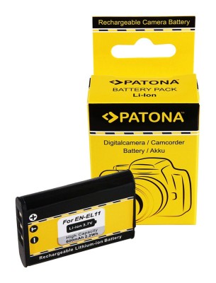 Acumulator /Baterie PATONA pentru Nikon Coolpix S560 S550 S-560 S-550 EN-EL11 ENEL11- 1073 foto