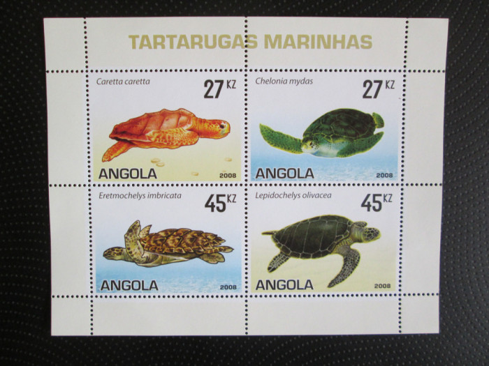 ANGOLA BROASTE TESTOASE MNH=70