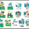 Japonia 1999 Mi 2794/805 klb MNH - 50 ani Liga Japoneza de Baseball Profesional