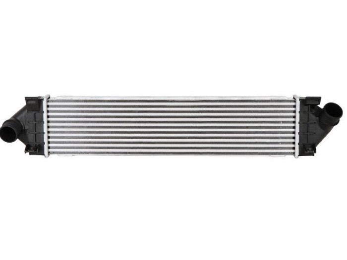 Intercooler Ford Galaxy, 04.2006-2015, Mondeo (BA7), 03.2007-2015, motor 1.8 TDCI, diesel, cutie manuala, cu/fara AC, aluminiu brazat/plastic, 658x14