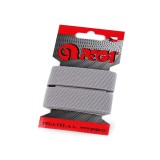 Elastic simplu plat, latime 20 mm, lungime 1.5 m, Gri deschis