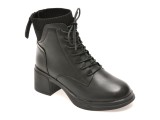 Ghete FLAVIA PASSINI negre, M6012, din piele naturala
