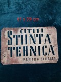 RAR: Sablon/Matrita ,reclama romaneasca veche ,anii 1949-1953 RPR