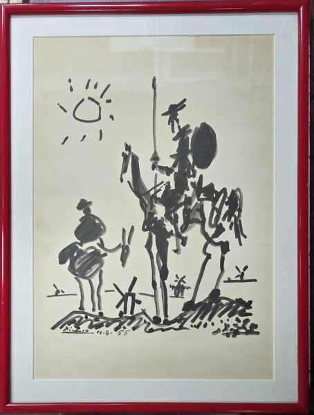 Pablo Picasso, Don Quijote de La Mancha, Litografie