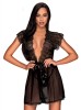 Halat Romanesa Obsessive, Negru, S/M